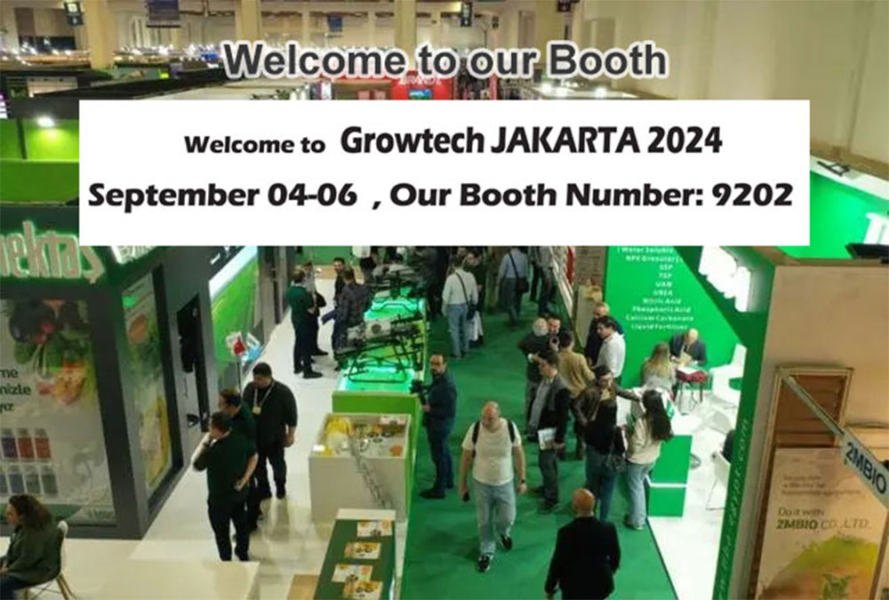 We will bring our humic acid series products to participate in the Indonesia Growtech JAKARTA 2024