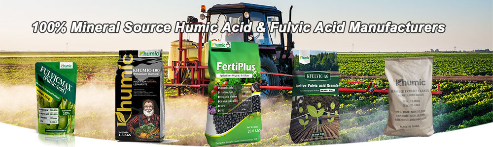 Application of humic acid fertilizer in agriculture